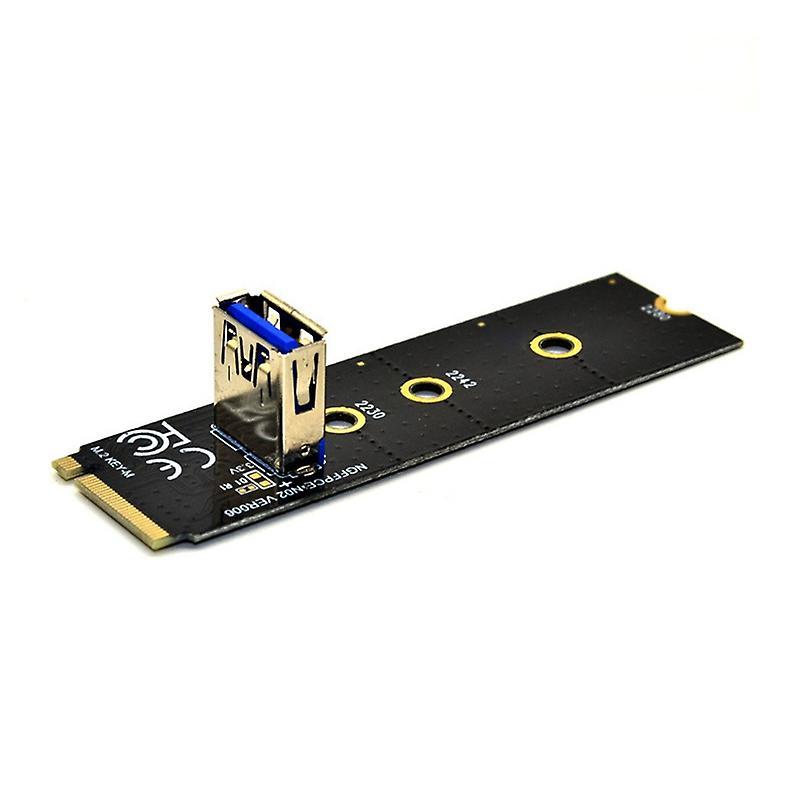M.2 to Pci-e X16 Slot Adapter Card Ngff Riser Card for Miner Mining