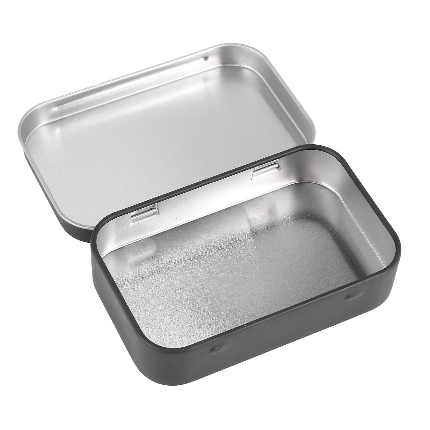 4x 95x60x21mm Black Metal Box with Matte Candy Box Small Box