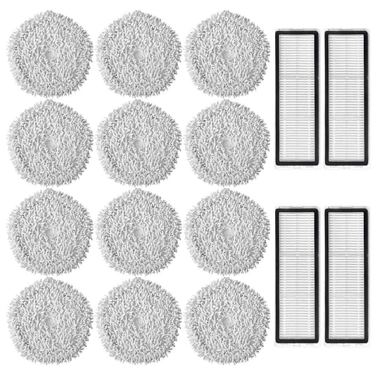Replacement Kit for Xiaomi Dreame W10 / W10 Pro Hepa Filter Mop Cloth