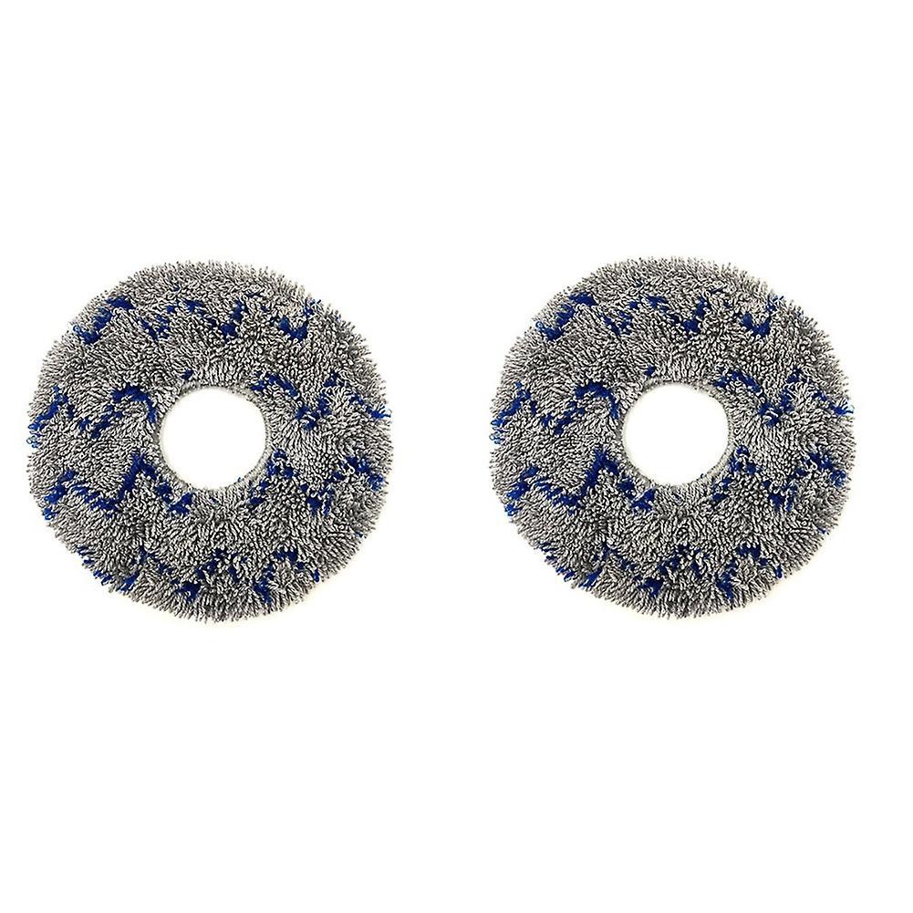 2pcs Replacement Parts Mop Cloth Pads for Ecovacs T10 Turbo Robotic