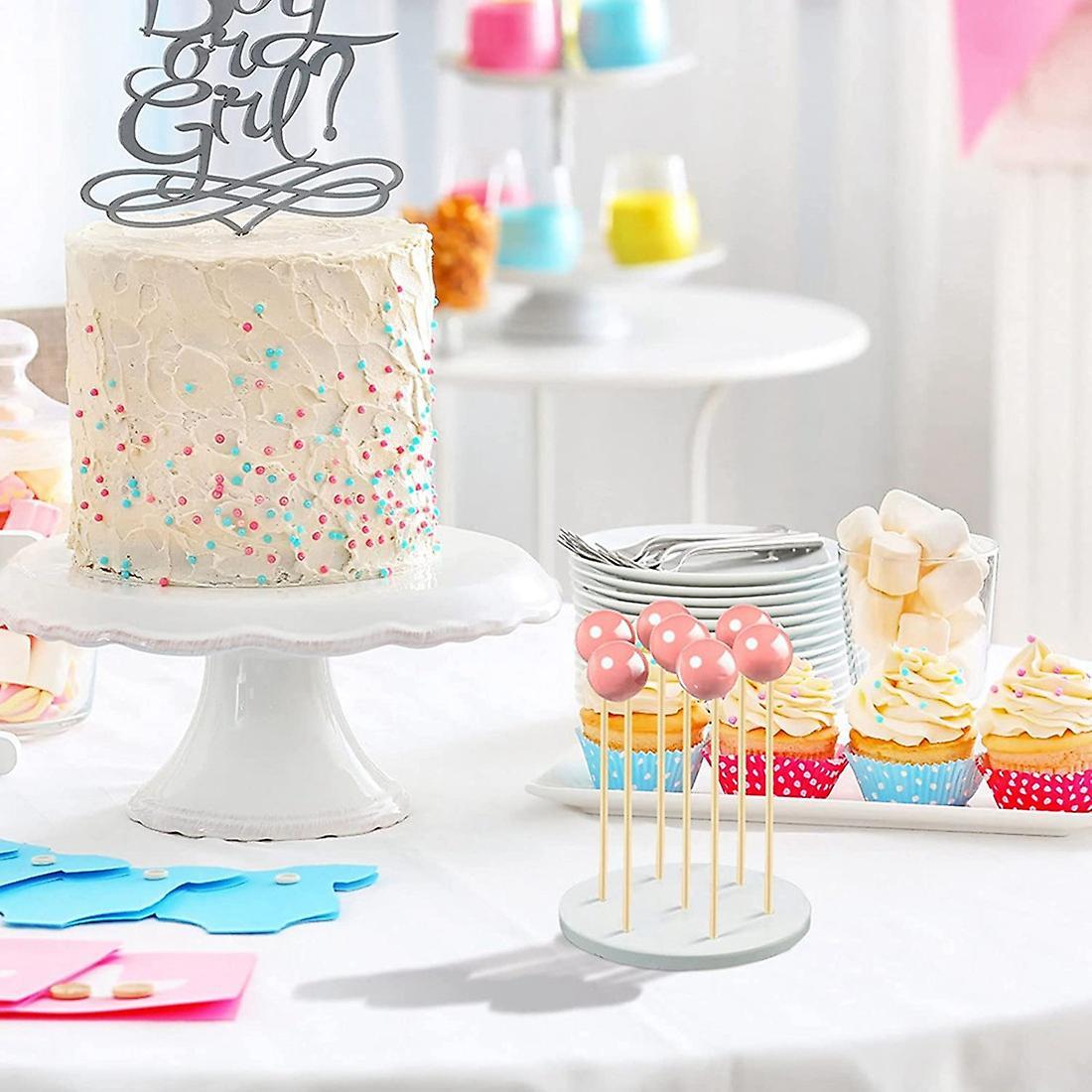 2pack Cake Stand - 7 Hole Lollipop Holder for Wedding, Birthday Party