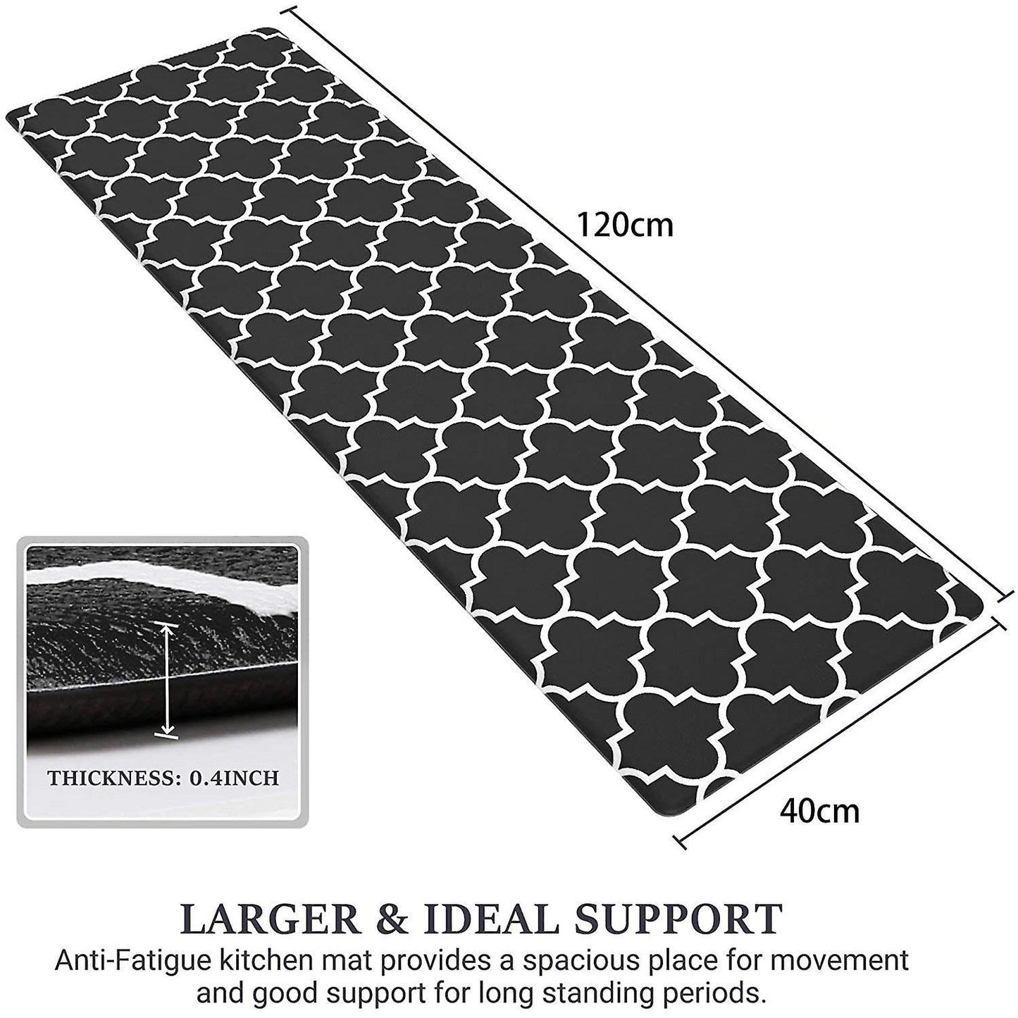 Non-slip Kitchen Mats and Rugs for Kitchen, Floor Home, Office, Sink
