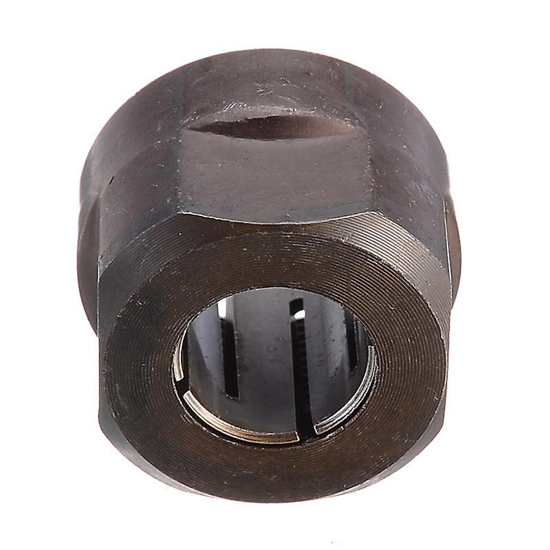 1pc Black Metal Collet Nut Plunge Router Parts 12.7mm Center Hole