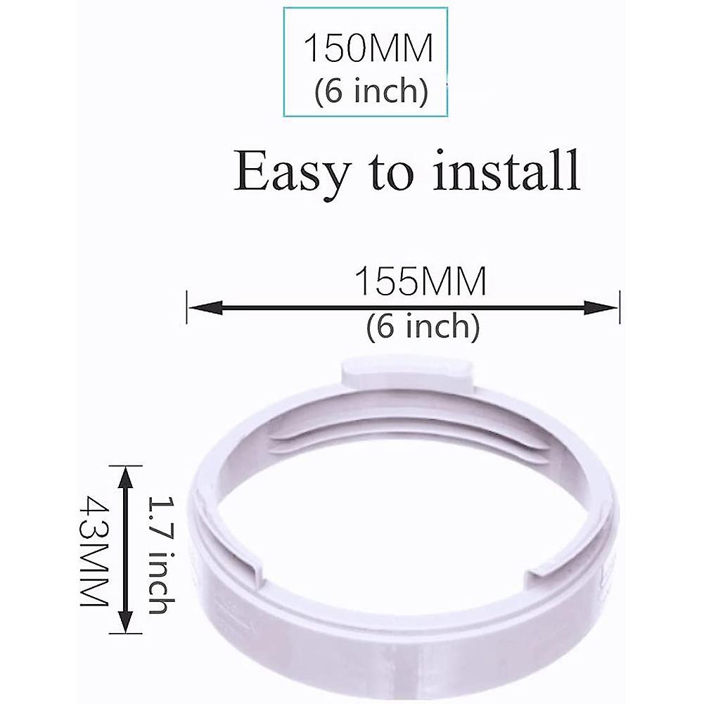 Air Conditioner Exhaust Hose Coupler Window Adapter Round