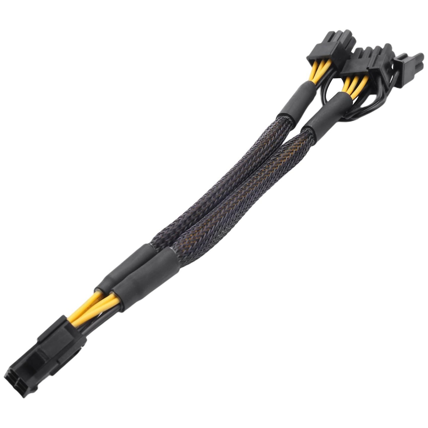 2 Pcs 8 Pin (6+2) Image Card Gpu Vga Y-splitter Extension Cable