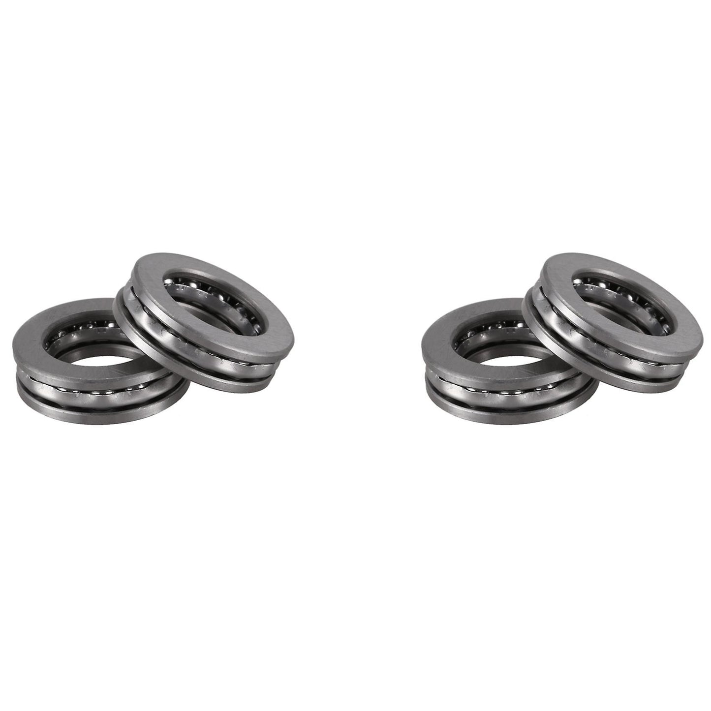2 Pcs Axial Ball Thrust Bearing 51104 20 X 35 X 10mm