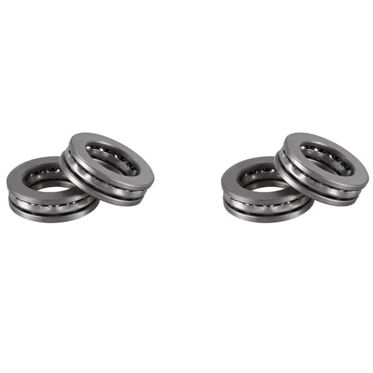 2 Pcs Axial Ball Thrust Bearing 51104 20 X 35 X 10mm