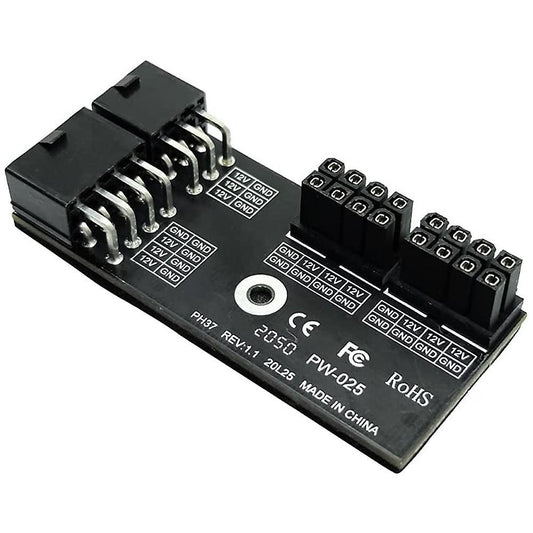 Gpu Vga Dual 8 Pin Pci-e Male to 8 Pin 6 Pin Pci-e Female 180(a Type)