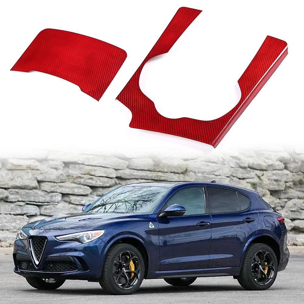 Control Gear Water Cup Panel Cover for Alfa Romeo Stelvio 2017-2019