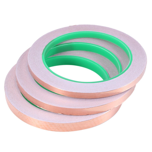 3 Pack Aluminum Foil Tape with Conductive Adhesive,3 Sizes(6/8/10mm)