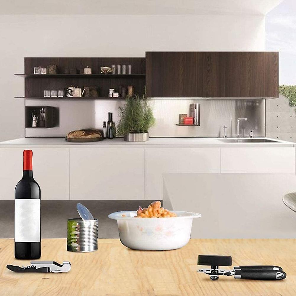 Can Opener Manual,classic Multifunction Can Opener, Stainless Steel