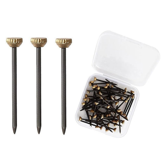 150pcs Black Copperhead Nails, Picture Nails, Hanging Nails