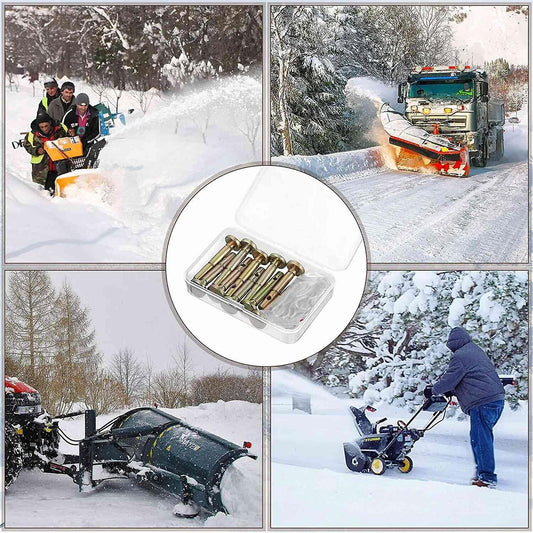 10pcs Shear Pin and Split Pin Kit for Snow Blower Shear Pin