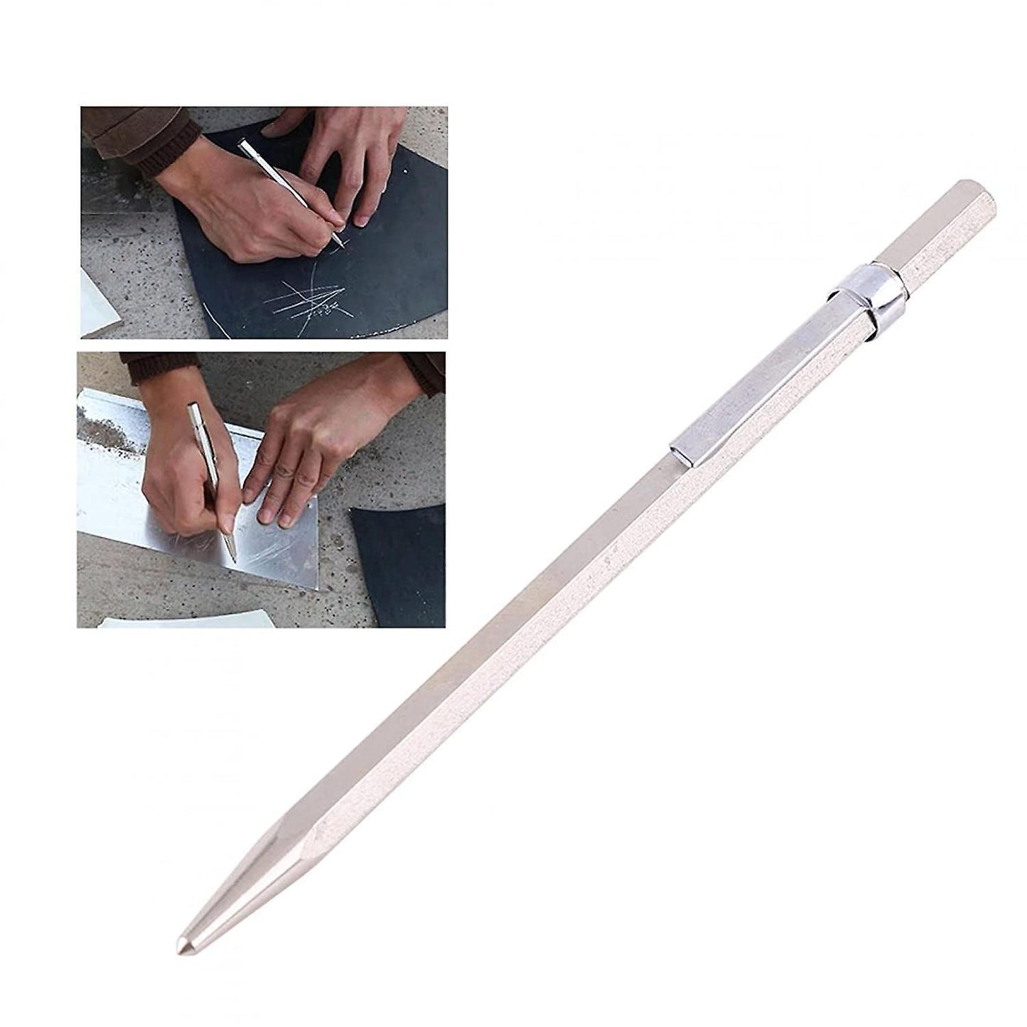 Carbon Steel Tip Pocket Scriber Tool Engraving 5.7inch Scriber Pen