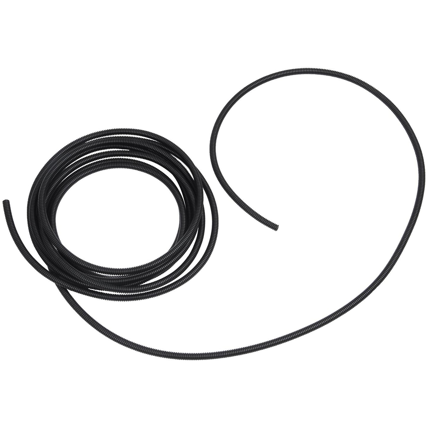 8mm Flexible Pvc Corrugated Gas Tubing Pond Conduit Tube 7m Black