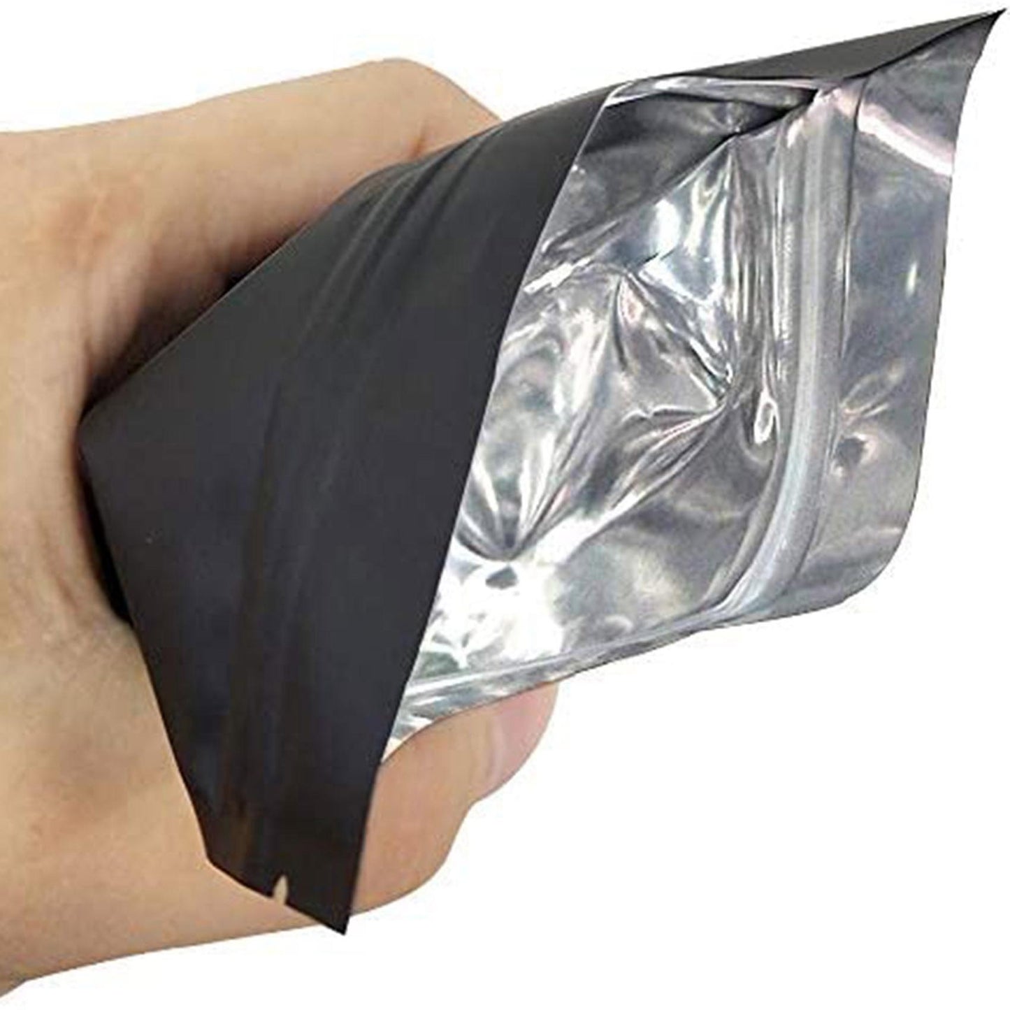 100 Mylar Bags-4 X 6 Inch Resealable Aluminum Foil Bag Flat Bag Matte