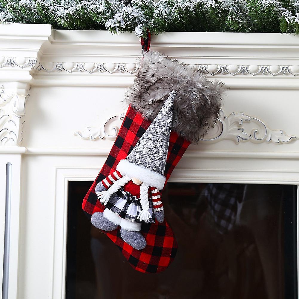 Christmas Decorations Santa Socks Ornaments Gift Bags Home Decor,b