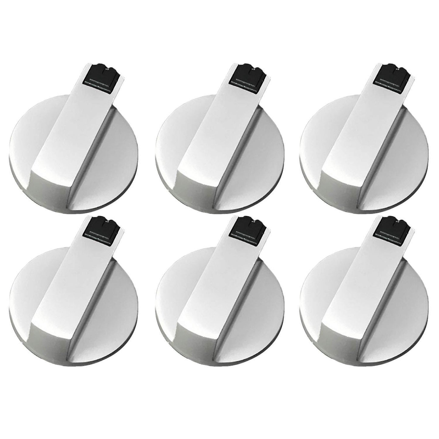 Stoves Cooker Knobs,oven Knob 6pcs,zinc Alloy 6mm Oven Rotary Switch