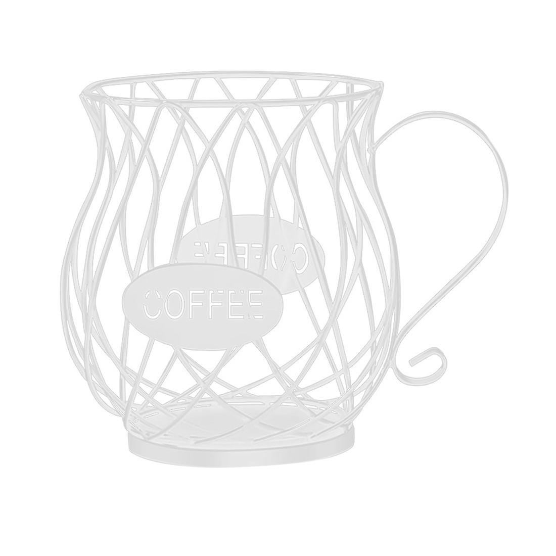 K Cup Coffee Capsule Storage Rack Coffee Capsule Rack White