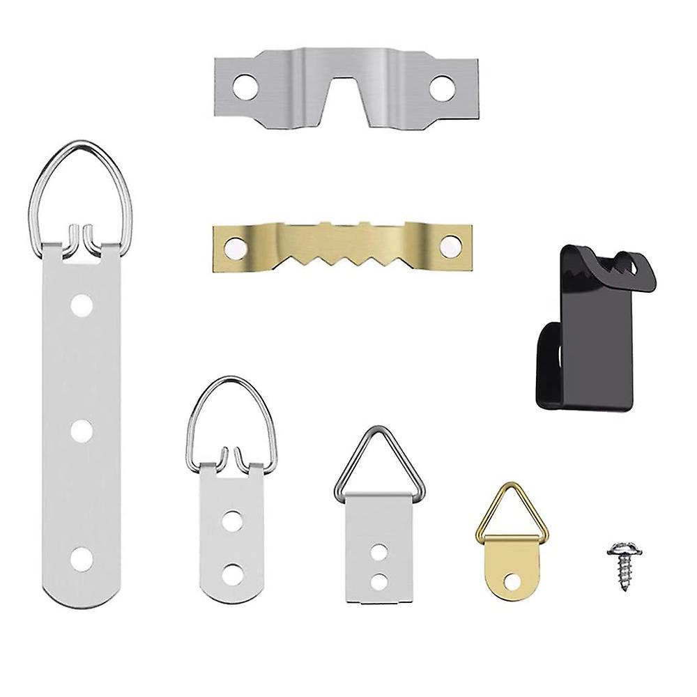 96pcs/set Picture Photo Frame Hanging Hooks with Screws Kit