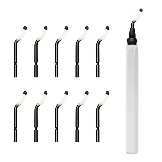 11 Pcs Rotary Hand Deburring Tool Kit for Cutting Deburrs Wood B