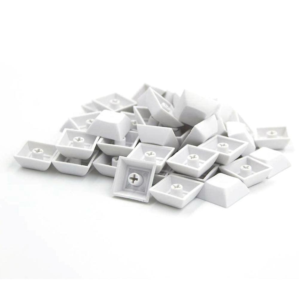37 Pcs Pbt Dsa 1u Keycaps for Cherry Mx Custom Keycap Set,white