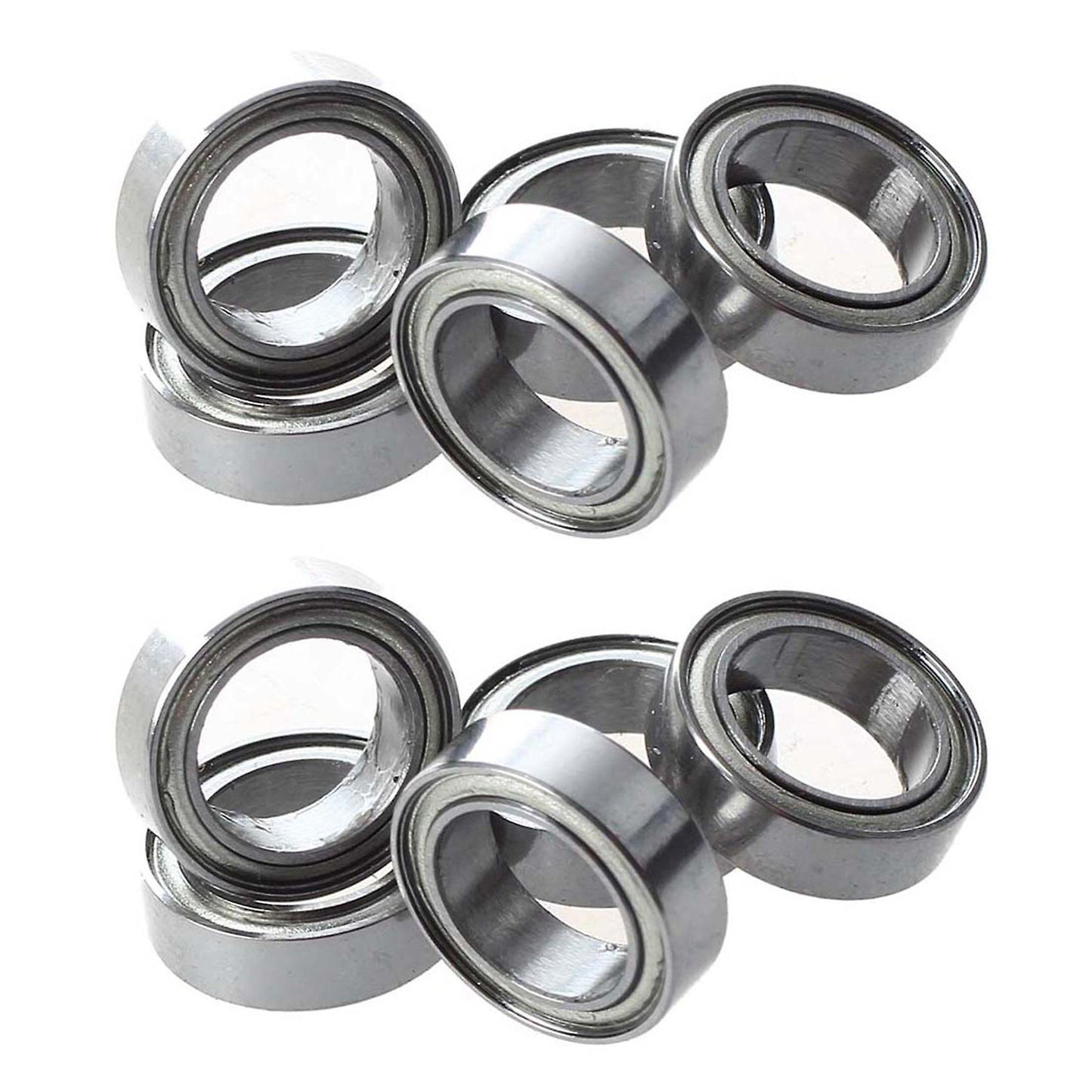 5pcs 8 X 12 X 3.5mm Double Shielded Deep Groove Ball Bearings Mr1280z