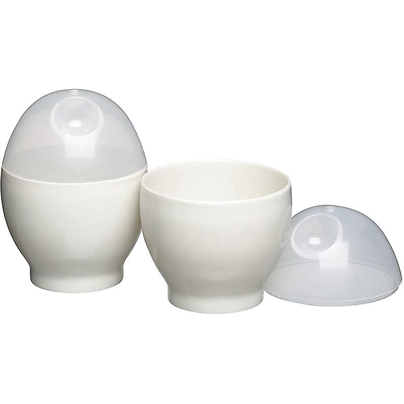 Steamed Egg Cup for Microwave Oven,breakfast Boiled Egg Cup, 2 Pieces
