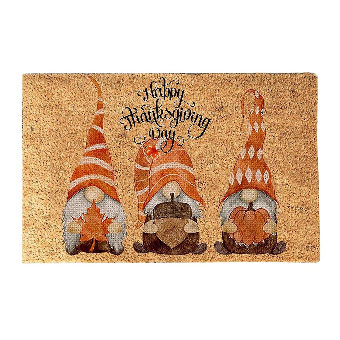Thanksgiving Doormat Fall Autumn Door Mat Home Carpet 40x60cm D