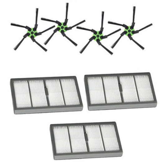 Filters Side Brushes Replacement Parts Kit for Irobot Roomba S9 S9+
