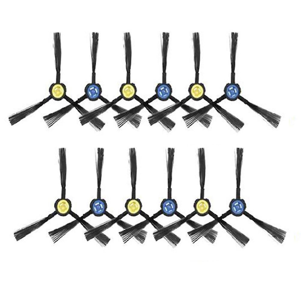 12pcs Side Brushes for Ilife V8s V80 Plus V80 Robot Vacuum Cleaner