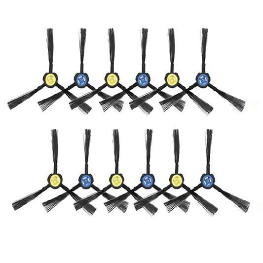 12pcs Side Brushes for Ilife V8s V80 Plus V80 Robot Vacuum Cleaner