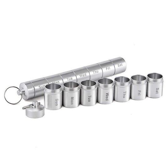 Pill Box Case Capsule Shape Delicate Medicine Organizer Box