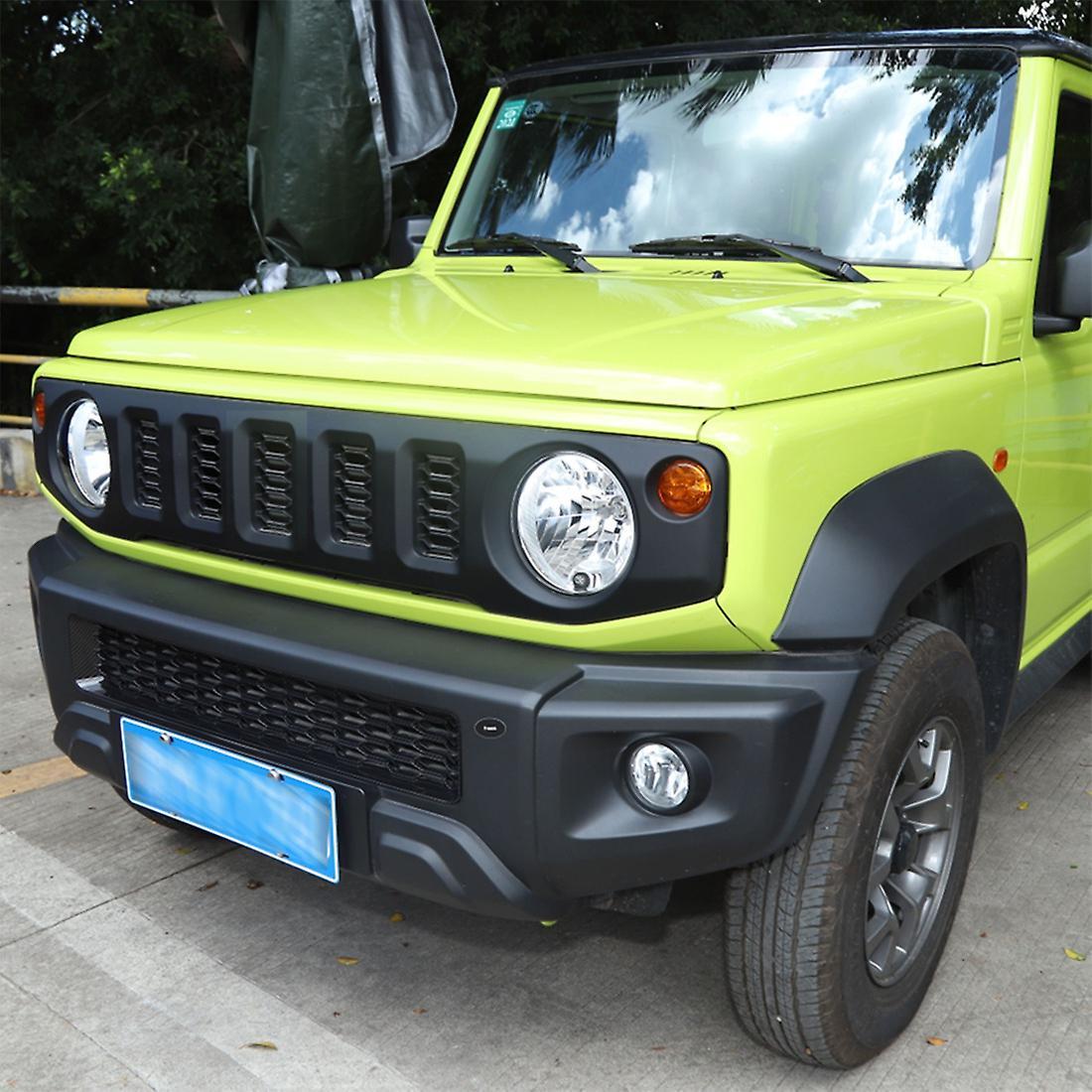 Car Front Bumper Grill Insert Cover for Jimny 2019-2022 ,carbon Fiber