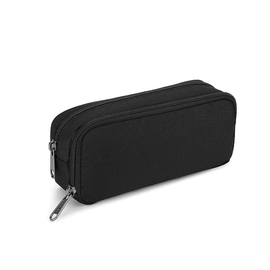 Big Capacity Pencil Case Oxford Storage Pouch Marker Pen Case Black