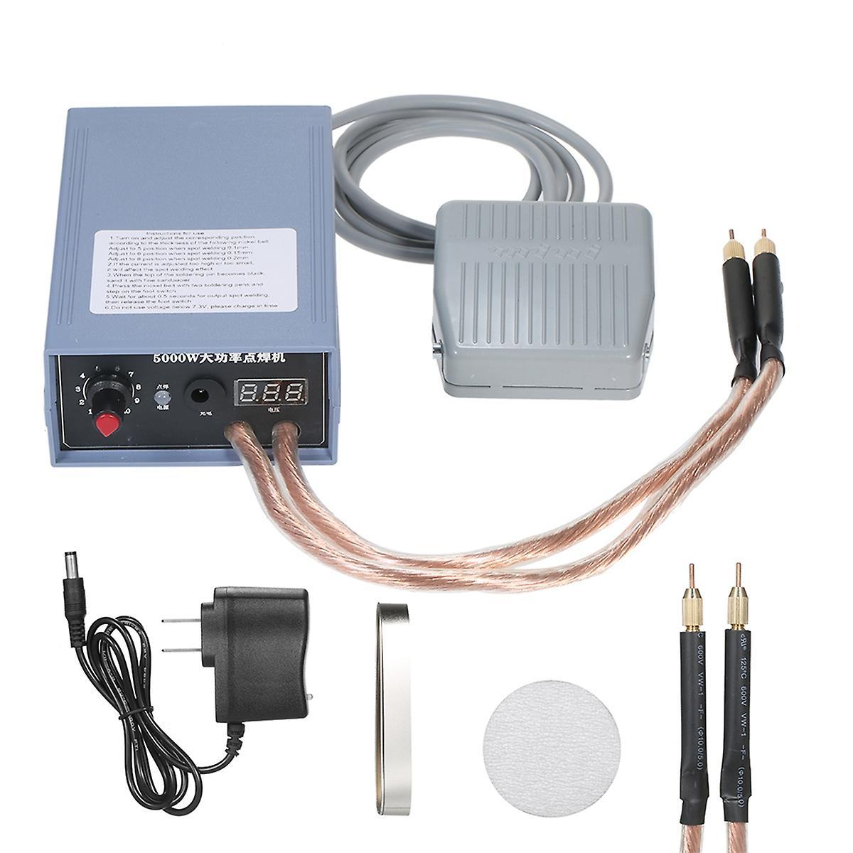 Handheld Spot Welder High 5000w Power Spot Welding Machine Eu Plug