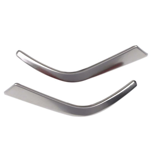 2pcs Stainless Steel Stickers for Toyota Camry Xv70 Steering Wheel