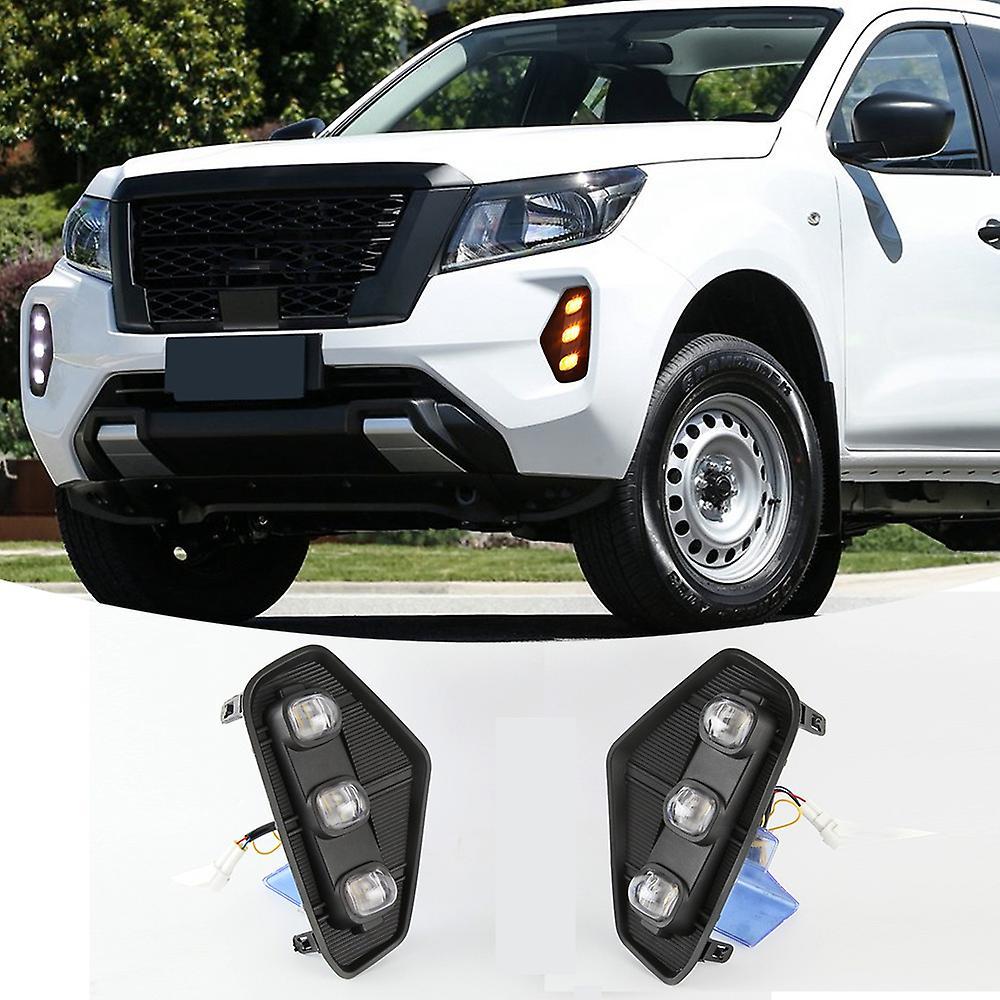 Led Daytime Running Light for Nissan Navara Turn Signal Light 12v