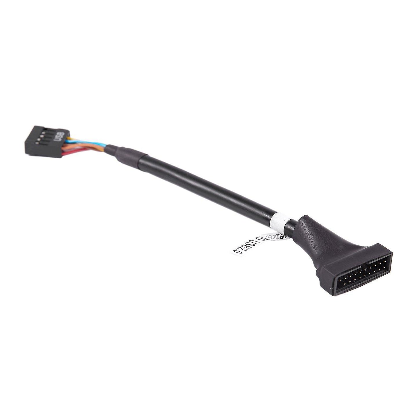 Black 19 Pin Usb 3.0 Female to 9 Pin Usb2.0 Male Cable Converter