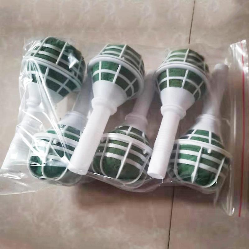 10pcs Foam Floral Handle Bouquet Holders Handle Bouquet Holder