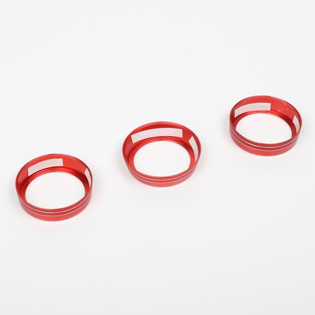 Ac Air Conditioning Sound Knob Cover Trim for Suzuki Jimny,red