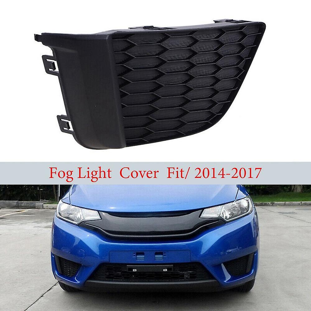 Right Front Bumper Fog Light Bezel Cover for Honda Fit Jazz 2014-2017