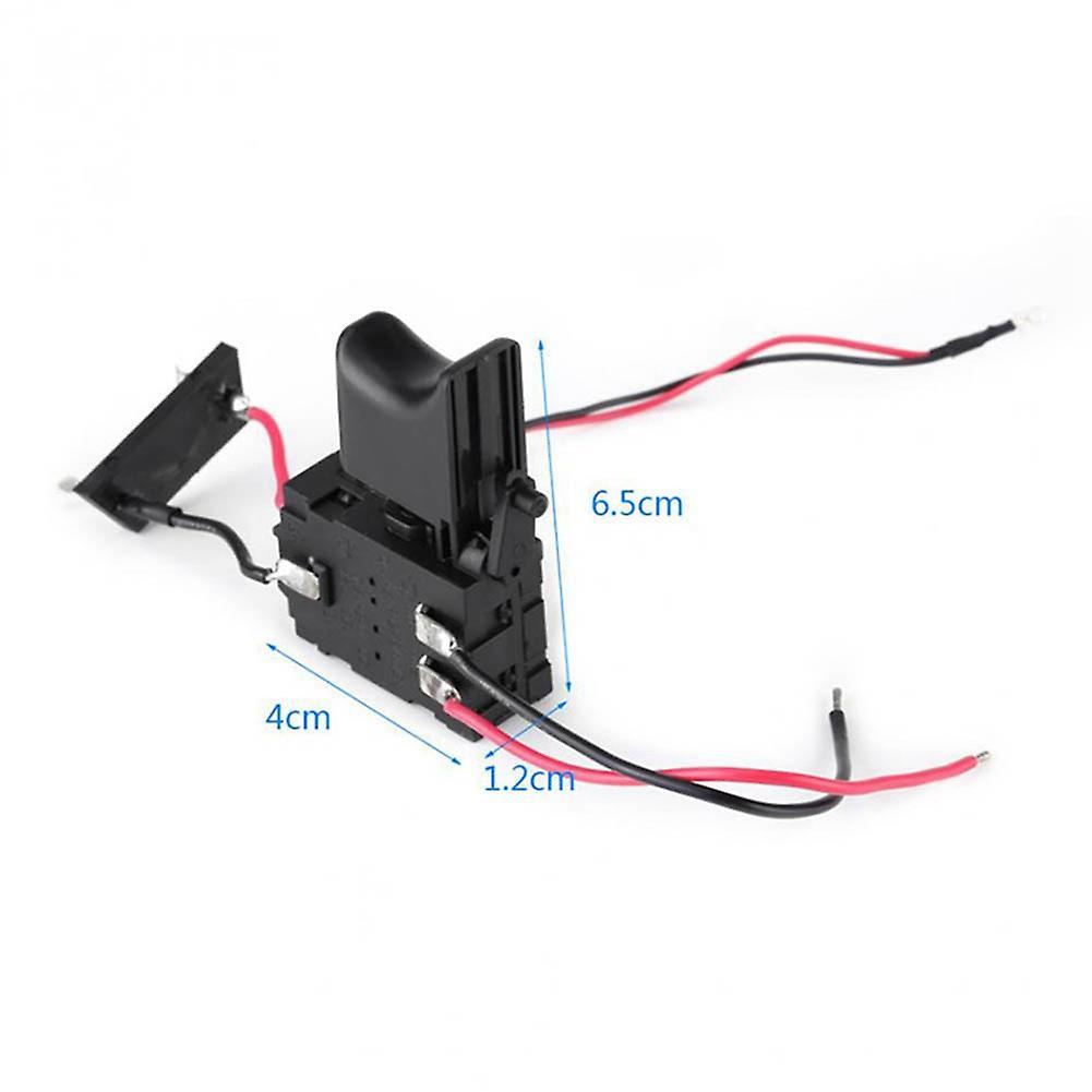 2x Dc7.2-24v Electric Drill Switch Cordless Drill Button for Bosch