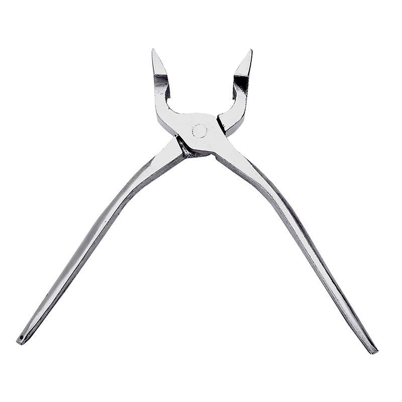 Handle Leather Pliers Steel Diy Edge Adjustment Press Flatten Forceps