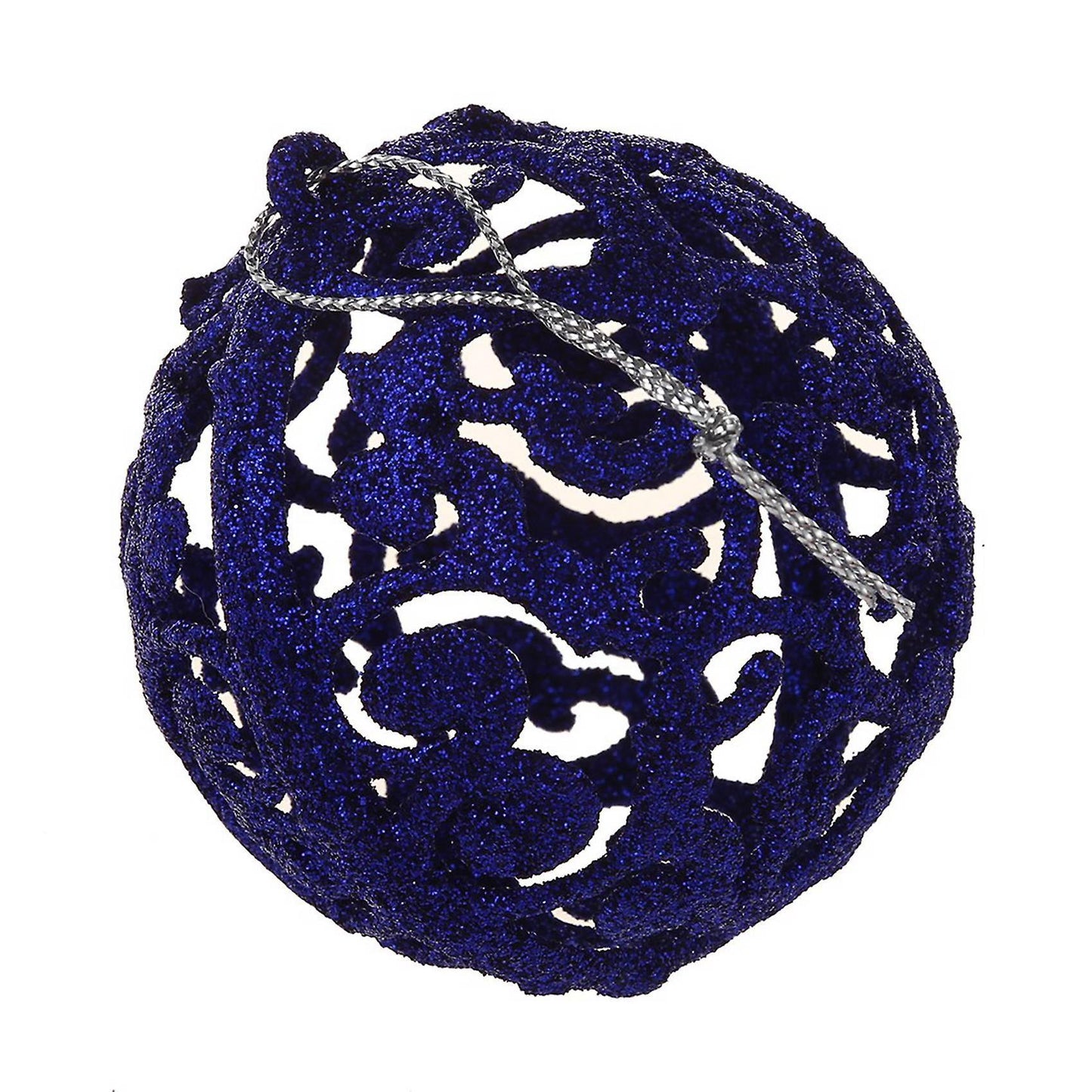 1 X Box Christmas Tree Ball Decorationsdark Blue