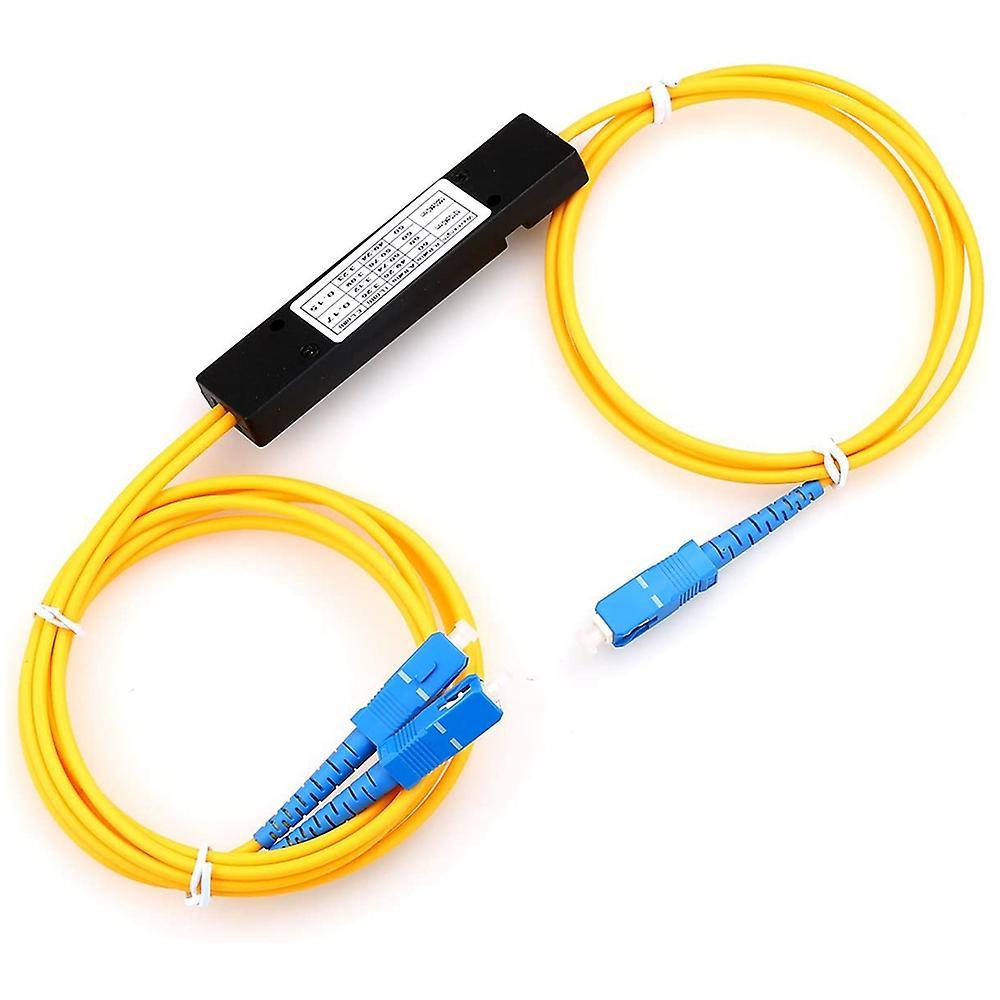 1 Point 2 Taper Fiber Optic Splitter Splice Box Splitter Sc Port Ftth
