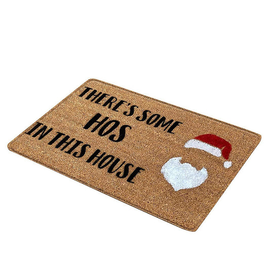 Christmas Doormat Floor Mat Santa Claus Door Mat Indoor Outdoor Rug B021