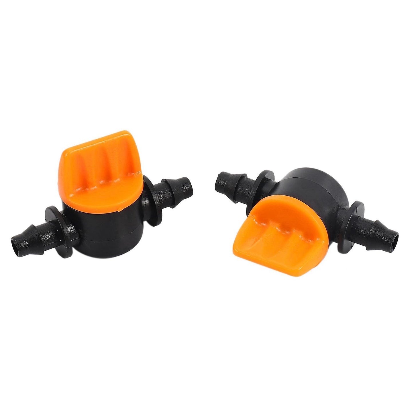 Mini Valve with 4/7mm Hose Irrigation Water Flow Control 30 Pcs