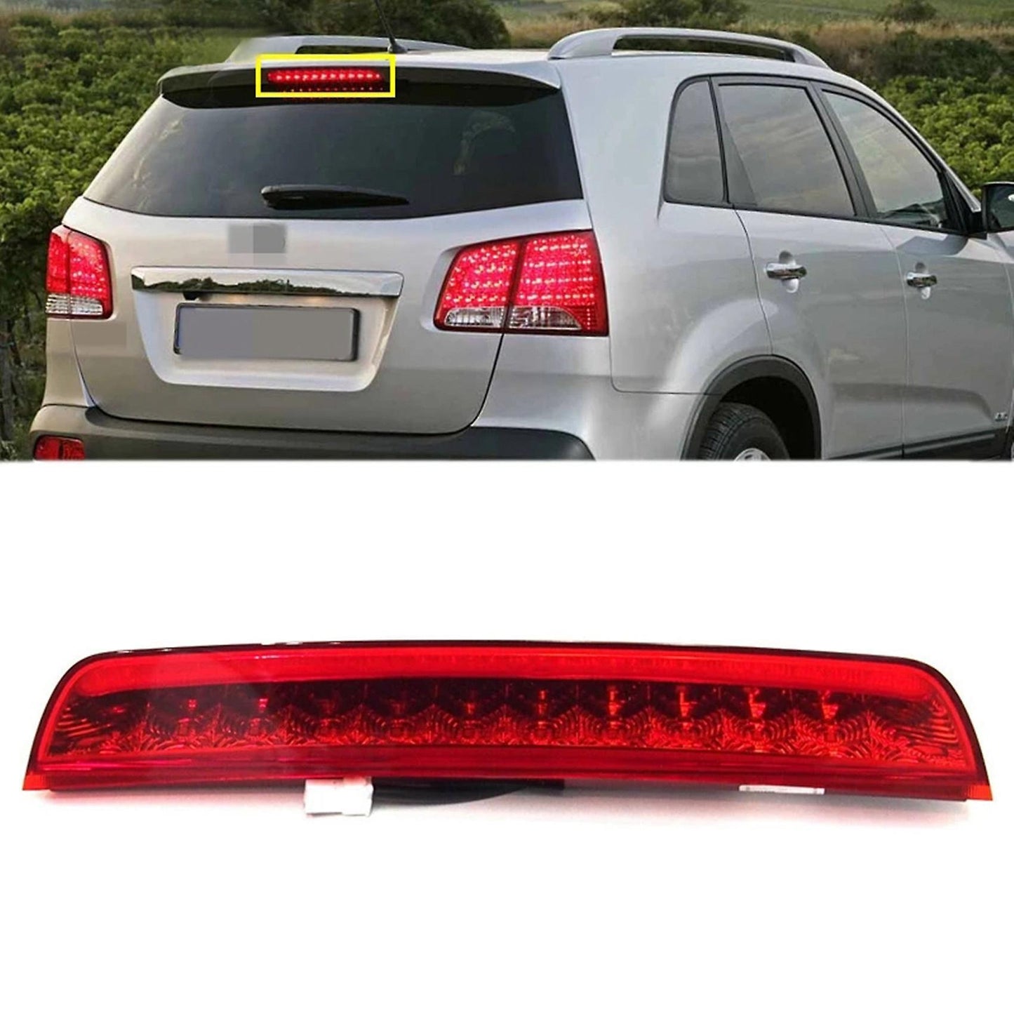 Car High Mounted Third Brake Light Rear Brake Light Led Warning Light