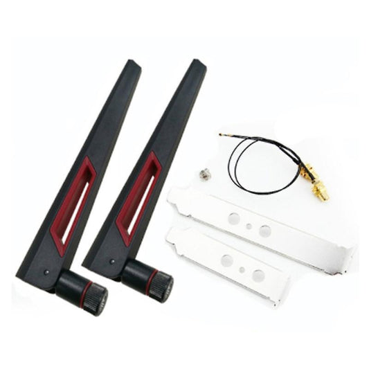 2x8dbi Dual Band M.2 Ipex Mhf4 U.fl Cable for Intel Ax210 Ngff Card